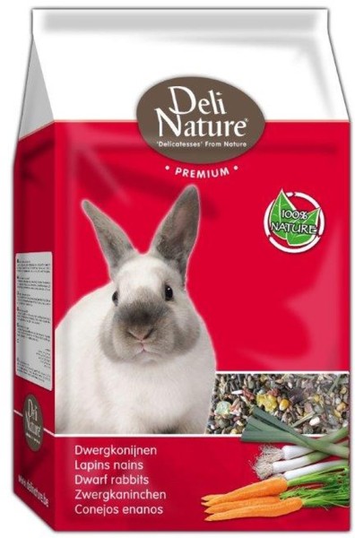 Deli Nature Nager Premium ZWERGKANINCHEN 3 kg