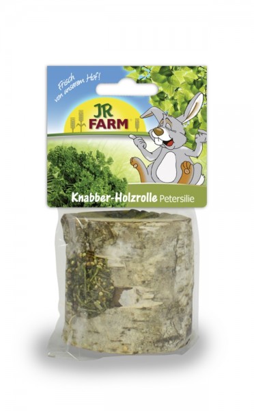 JR Farm Knabber-Holzrolle Petersilie 100g