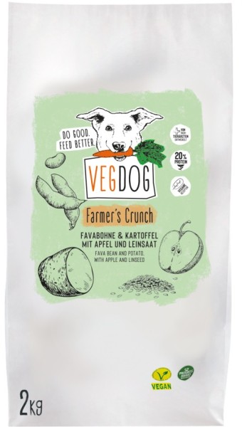 VEGDOG Farmers Crunch 2kg