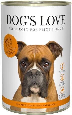 DOG´S LOVE Pute 400g Dose