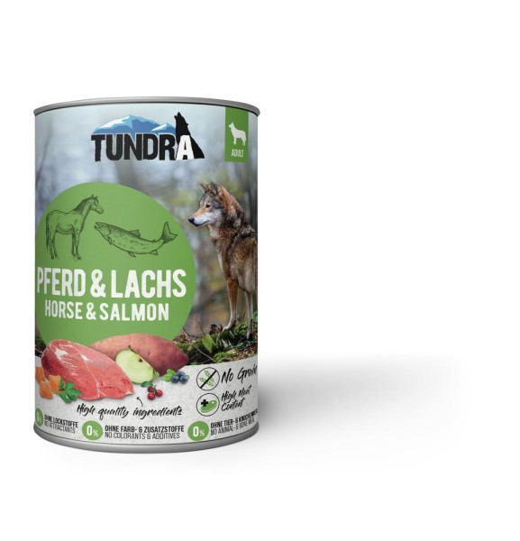 Tundra Dog Pferd & Lachs 400g Dose