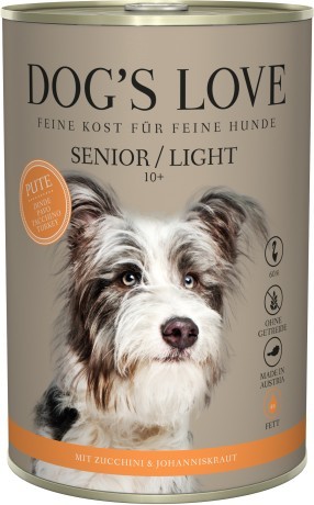 DOG´S LOVE Seni Pute Light 400g Dose