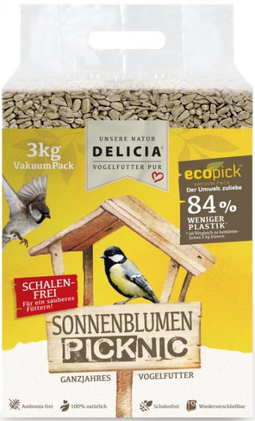 DELICIA Sonnenblumen Picknic - Vakuumpacks 3kg