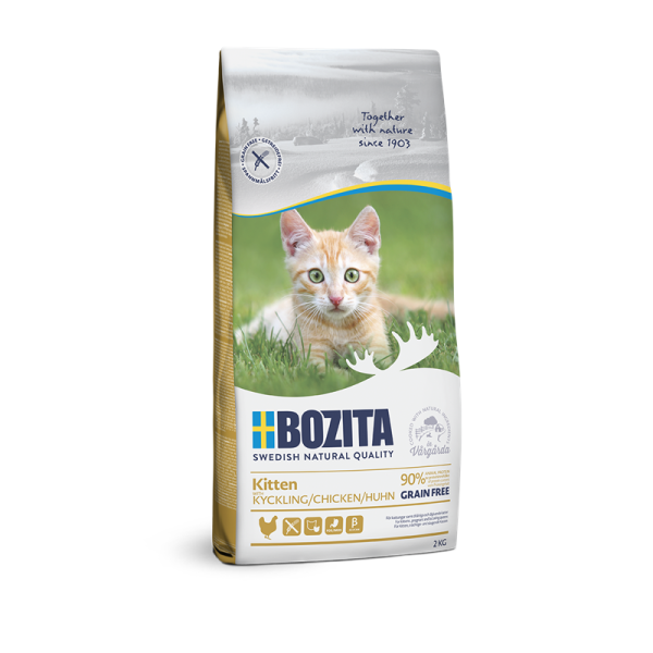 Bozita Kitten Grain free Chicken 2kg Sack