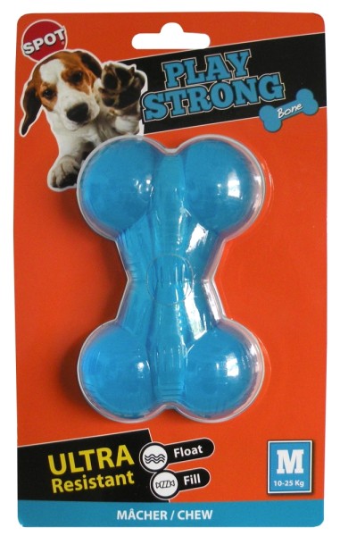 Hundespielzeug PlayStrong Knochen 11cm