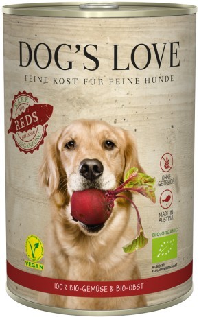 DOG´S LOVE BIO Reds Vegan 400g Dose