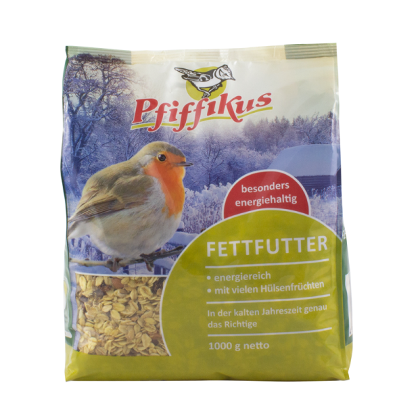 Pfiffikus Fettfutter 1kg Beutel