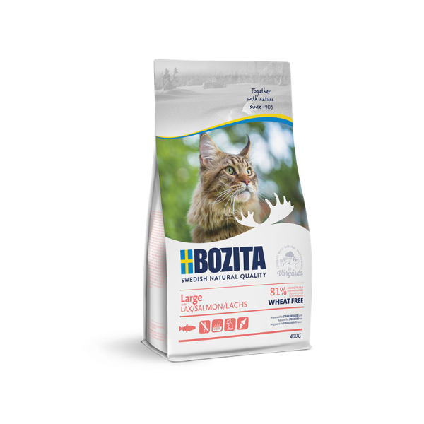 Bozita Hair & Skin Wheat free Salmon 400g Sack