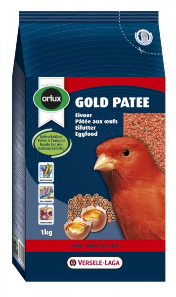 Versele-Laga Orlux Gold Patee Rot - 1kg Frischebeuel