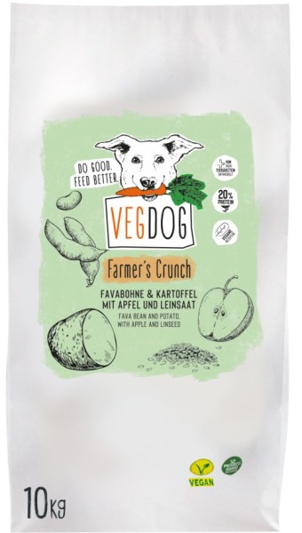 VEGDOG Farmers Crunch 10kg