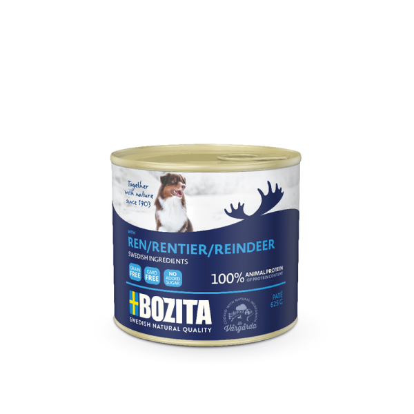 Bozita Dog Paté Rentier 625g Dose