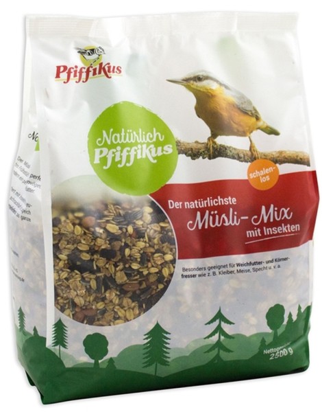 Natürlich Pfiffikus Müsli & Mix Insekten 2,5kg Beutel