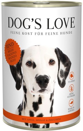 DOG´S LOVE Rind 400g Dose