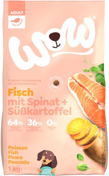 WOW TROCKEN Minis ADULT Fisch 1kg