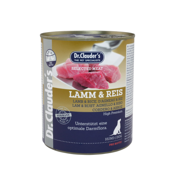 Dr. Clauder´s Prebiotics Lamm-Reis800g