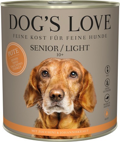 DOG´S LOVE Seni Pute Light 800g Dose