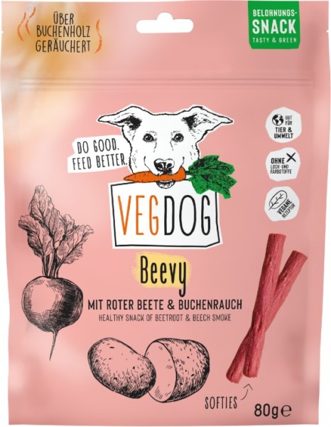 VEGDOG BEEVYS – Die gesunde Belohnung mit dem besonderen Aroma Beutel