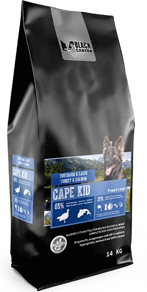 Black Canyon Cape Kid Puppy large Truthahn & Lachs 14 kg [*** AUSLAUFARTIKEL ***]