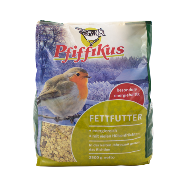 Pfiffikus Fettfutter 2,5kg Beutel