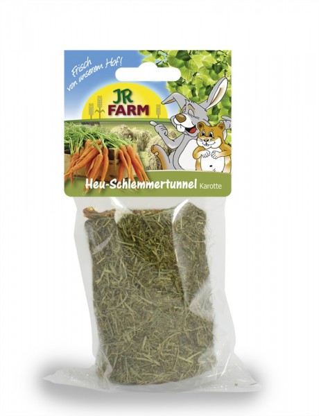 JR Farm Heu-Schlemmertunnel Karotte 125 g