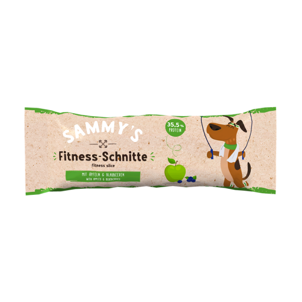 Sammy´s Fitness-Schnitte mit Äpfeln & Blaubeeren 25 g Beutel