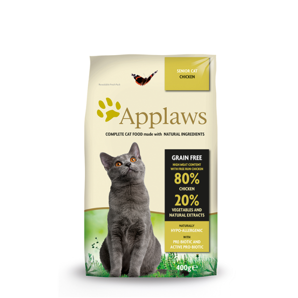 Applaws Cat Trockenfutter Senior Huhn 400g