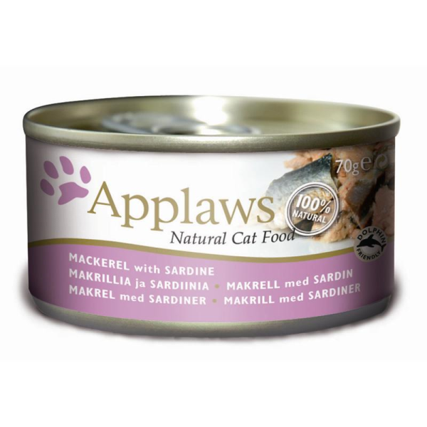 Applaws Cat Makrele & Sardinen 70g